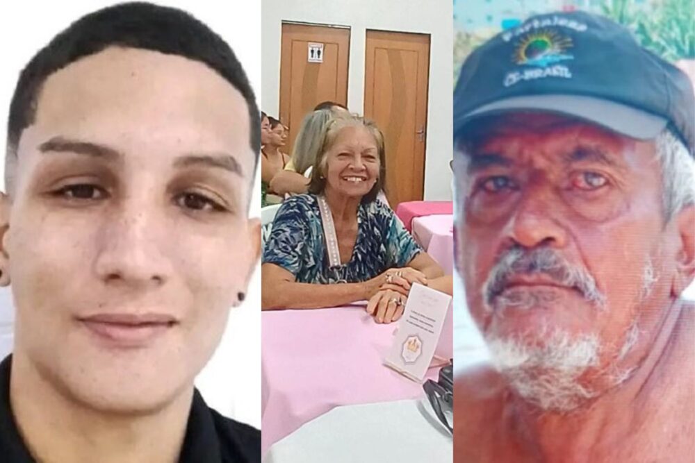 Polícia Civil divulga imagens de três pessoas desaparecidas em Manaus