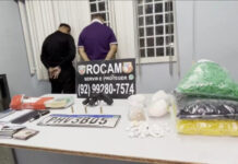 ROCAM prende dupla por extorsão e agiotagem no bairro Nova Cidade
