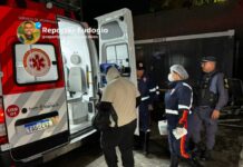 Vigilante é agredido com garrafada na cabeça por morador de rua no estacionamento de supermercado no Adrianópolis