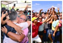 Moradores da zona rural se emocionam com assinatura da ordem de serviço para asfaltar o ramal Água Branca 2
