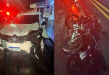 Homem morre após colisão entre motocicleta e carro no Conjunto Renato Souza Pinto, na Cidade Nova