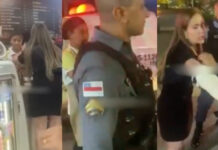 Vídeo: Mulher causa confusão e humilha funcionária em conveniência de posto em Manaus; clientes acionam a PM