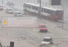 Manaus entra em estado de alerta para desmoronamentos e alagamentos devido a fortes chuvas e ventos neste sábado