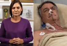 Bolsonaro sofre crise durante o sono, cai da cama e bate a cabeça em cela da PF, diz Michelle