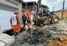 Obras da Prefeitura recuperam drenagem profunda e devolvem segurança a moradores do bairro São José Operário