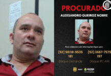 PC-AM divulga imagem de homem procurado por matar gerente de loja no bairro Nova Esperança