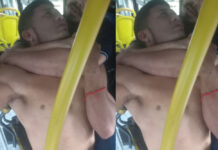 VÍDEO: Passageiros imobilizam suspeito durante tentativa de assalto a ônibus no Coroado