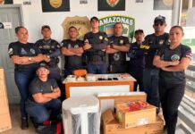 Ação conjunta da Polícia Civil, Polícia Militar e GCM prende trio por tráfico de drogas em Juruá, no Amazonas