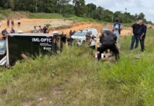 Homem é encontrado morto a tiros com mãos e pés amarrados no Puraquequara