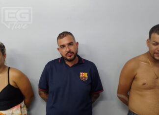Trio é preso com quase um quilo de drogas na comunidade Nossa Senhora de Fátima II, em Manaus