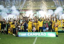 Amazonas FC é campeão do 1º turno do Barezão após vitória nos pênaltis