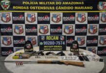 Tiroteio no Ramal ZF-9 termina com dois mortos e três presos no Amazonas