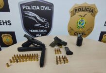 Membro de facção é preso por dois homicídios e estava com artefato explosivo dentro de delegacia em Manaus