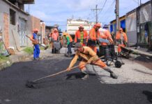 Manaus: Prefeitura intensifica asfalto na Zona Leste e melhora tráfego no Val Paraíso