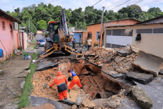 Manaus: obra emergencial recupera drenagem e combate alagamentos na Riacho Doce 2