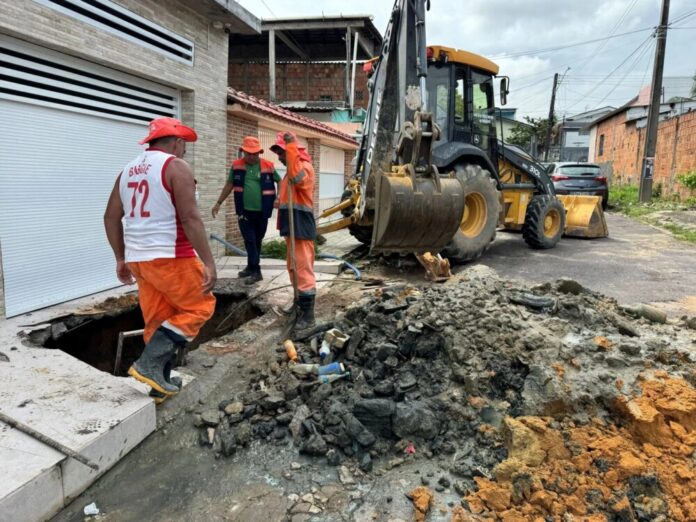 Prefeitura de Manaus recupera drenagem profunda e traz segurança para o São José Operário