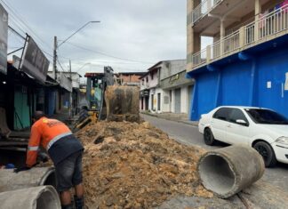 Prefeitura de Manaus recupera rede de drenagem no Novo Aleixo e garante segurança