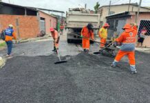 Obras simultâneas da Prefeitura de Manaus avançam e transformam vias do bairro Cidade Nova