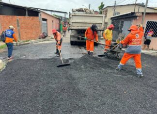 Obras simultâneas da Prefeitura de Manaus avançam e transformam vias do bairro Cidade Nova