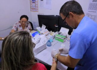 Prefeitura de Manaus promove ação de saúde e prevenção para servidores da Seminf