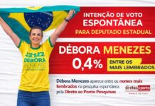 Débora Menezes aparece entre os nomes mais lembrados em pesquisa espontânea para deputado estadual no Amazonas