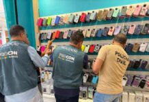 Procon Manaus e Decon-AM apreendem mais de 950 produtos falsificados em shopping da capital