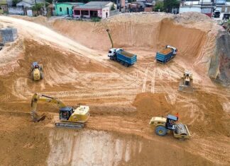 Prefeitura de Manaus avança com obra de contenção no conjunto Canaranas