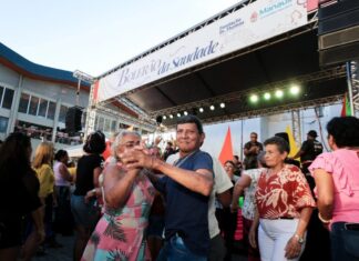 Prefeitura de Manaus lança “Bolerão da Saudade” e reúne mais de 1.500 idosos no mirante Lúcia Almeida
