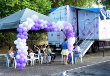 ‘Sabadão Lilás’ em Manaus mobiliza mulheres para prevenção do câncer do colo do útero