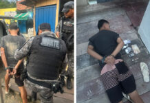 Dois homens são presos com câmeras e rádios em ‘boca de fumo’ no bairro Mauazinho